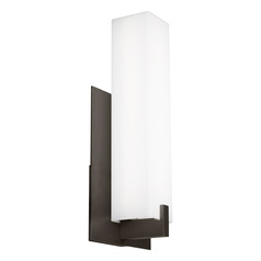Cosmo 18 4000K LED 120-277V Outdoor Wall Light in Bronze by Visual Comfort Modern