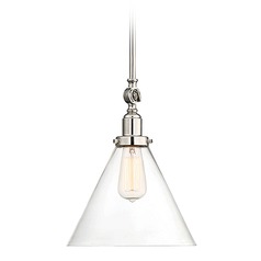 Drake Polished Nickel Pendant by Savoy House