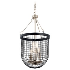 Byatt Medium 4-Light Pendant in Black by Kichler Lighting