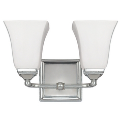 Polished Nickel Bathroom Light by Capital Lighting
