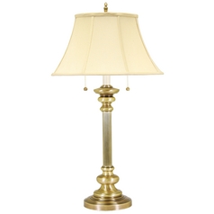 Newport Twin Pull Table Lamp in Antique Brass by House of Troy Lighting