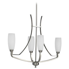 Wisten 35-Inch Linear Chandelier in Brushed Nickel by Progress Lighting