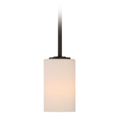 Willow Aged Bronze Mini Pendant by Nuvo Lighting