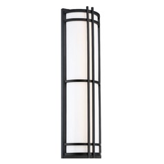 Skyscraper 27-Inch LED Outdoor Wall Light in Black by Modern Forms