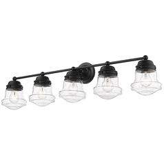Vaughn Matte Black Bathroom Light by Z-Lite