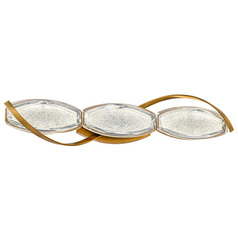 Bijoux 27-Inch 4CCT LED Crystal Bath Bar in Brass by Schonbek Lighting