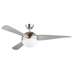 Maxim Lighting Cupola Satin Nickel LED Ceiling Fan with Light