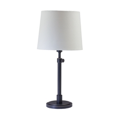 Townhouse Adjustable Table Lamp in Oil Rubbed Bronze by House of Troy Lighting