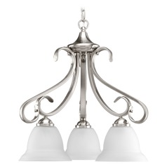 Torino 19-Inch Chandelier in Brushed Nickel by Progress Lighting