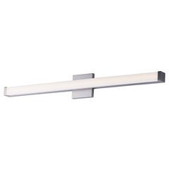 Spec Vanity Satin Nickel LED Vertical Bathroom Light by Maxim Lighting