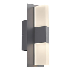 Lyft 12-In 2700K LED Outdoor Light in Charcoal with In-Line Fuse & Surge Protection by VC Modern