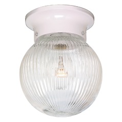 White Flush Mount by Nuvo Lighting