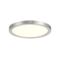 Artemis 9-Inch 5CCT LED Flush Mount in Brushed Nickel by Eurofase