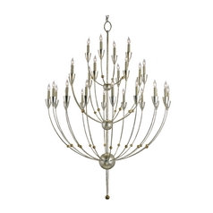 Paradox Chandelier in Silver Granello by Currey & Company