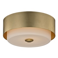 Allure 13-Inch Gold Leaf Flush Mount Light by Troy Lighting