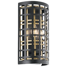 Aldergate Black Sconce by Kichler Lighting