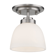 Ashton Brushed Nickel Semi-Flush Mount by Z-Lite