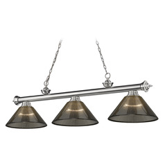 Cordon Brushed Nickel Billiard Light by Z-Lite