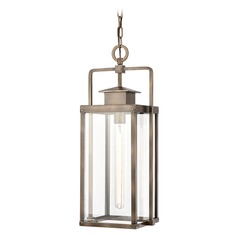 Elk Lighting Crested Butte Vintage Brass Outdoor Hanging Light