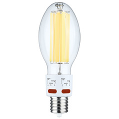 25W ED28 3CCT Clear Mogul Base HID Replacement LED Bulb by Satco