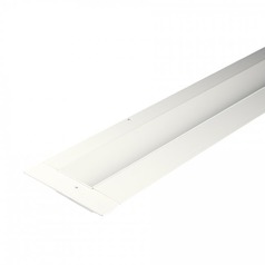 InvisiLED 96-Inch White Recessed Channel With Angled Reflector by WAC Lighting