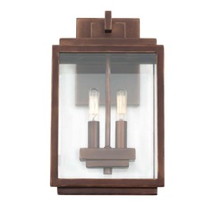 Chester Copper Patina Outdoor Wall Light by Kalco Lighting