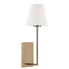 Lena 17.5-Inch Wall Sconce in Vibrant Gold by Crystorama Lighting