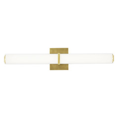 Sean Lavin Milan 24-Inch LED Bath Bar in Brass by Visual Comfort Modern