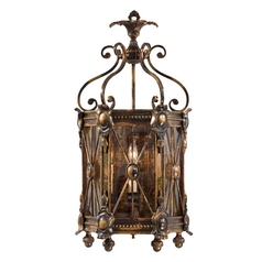 Sconce Wall Light with Clear Glass in Bronze Oxide by Metropolitan Lighting