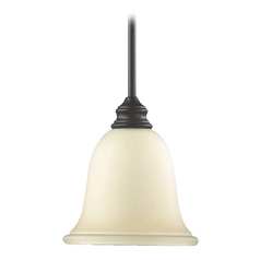 Bryant Oiled Bronze Mini Pendant by Quorum Lighting