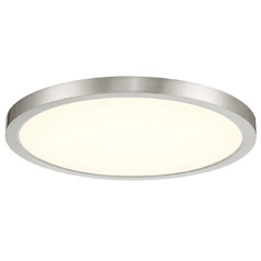 Artemis 15-Inch 5CCT LED Flush Mount in Brushed Nickel by Eurofase