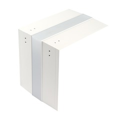 InvisiLED White Recessed Channel For Convex Corners by WAC Lighting