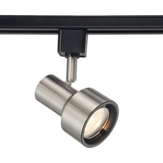 50W GU10 Step Cylinder Track Head in Nickel by Eurofase Lighting