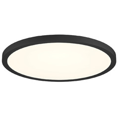 Artemis 19-Inch 5CCT LED Flush Mount in Black by Eurofase Lighting