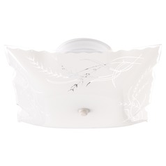 White Flush Mount by Nuvo Lighting
