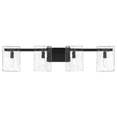 Savoy House Lighting Genry Matte Black Bathroom Light