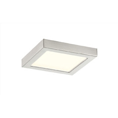 Troy 5-Inch 5CCT LED Flush Mount in Brushed Nickel by Eurofase