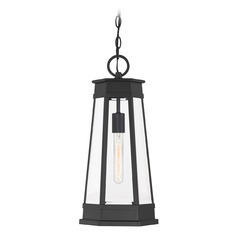 Savoy House Lighting Payne Matte Black Outdoor Hanging Light