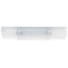 White Bathroom Light by Nuvo Lighting