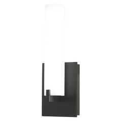 Tube 13-Inch High LED Wall Sconce in Coal by George Kovacs