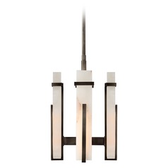 Ian K. Fowler Malik Small Chandelier in Bronze by Visual Comfort Signature