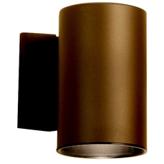 Cylinders 7-Inch Outdoor Wall Light in Architectural Bronze by Kichler Lighting