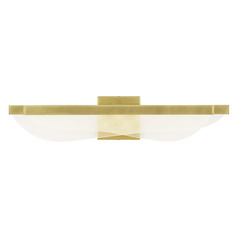Sean Lavin Nyra 25-Inch LED Bath Light in Brass by Visual Comfort Modern