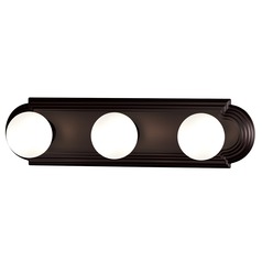 Essentials Oil Rubbed Bronze Bathroom Light by Maxim Lighting