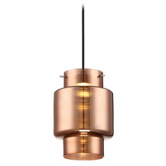 Del Brushed Nickel LED Mini Pendant by Nuvo Lighting
