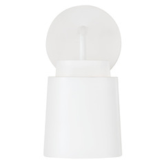 Capital Lighting Pratt Matte White Sconce