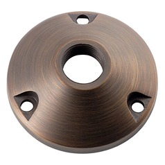 12V 3-Inch Round Mounting Base in Centennial Brass by Kichler Lighting