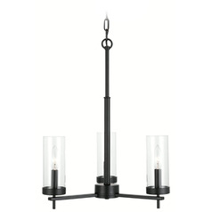 Visual Comfort Studio Collection Zire Midnight Black Chandelier