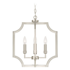 Capital Lighting Courtney Brushed Nickel Mini-Chandelier