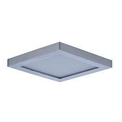 Wafer Satin Nickel LED Flush Mount / Wall Light by Maxim Lighting
